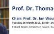 Lezing met Prof. Dr. THomas G. Weiss “Is there a future for the United Nations?”