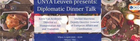 Diplomatic Dinner Talk (UNYA Leuven)