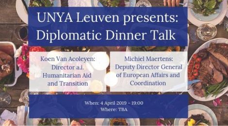 Diplomatic Dinner Talk (UNYA Leuven)