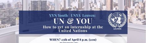 UN & You: an internship at the UN (UNYA Leuven)
