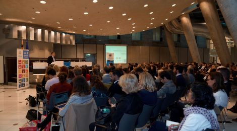 250 deelnemers vieren UN Day in het Vlaams Parlement