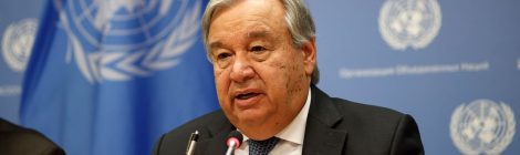 Guterres roept alle landen op om "inspanningen Coronavirus onmiddellijk te verdubbelen"