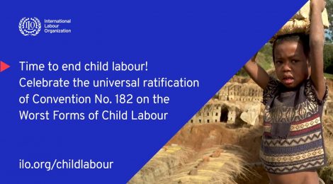Universele ratificatie van IAO Conventie tegen ergste vormen van kinderarbeid